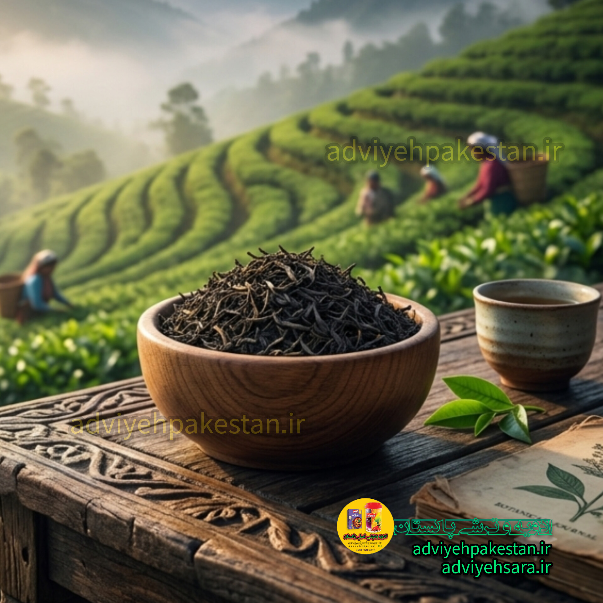 چای قلم هندوستان با عطر و طعمی بی نظیر